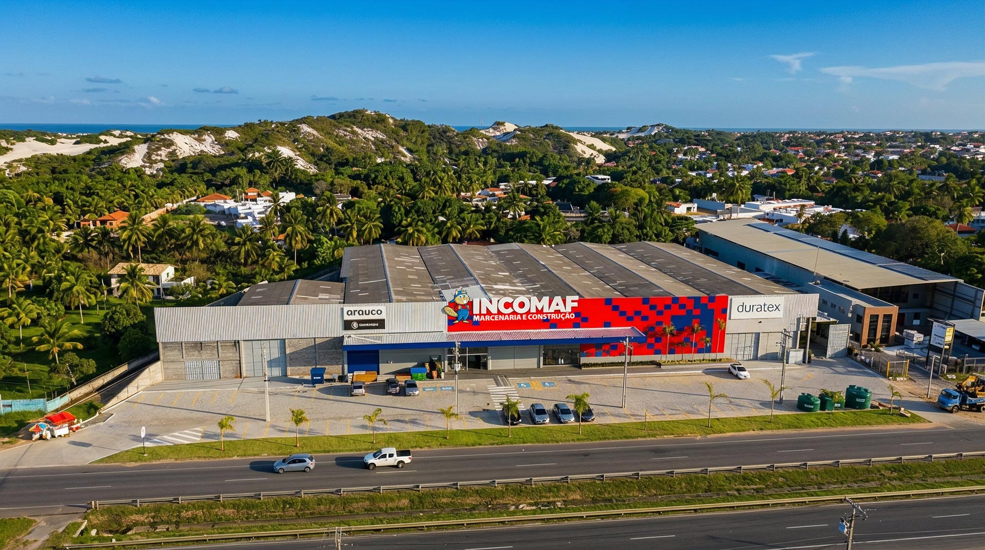 Loja Incomaf — ambiente amplo e completo para sua reforma