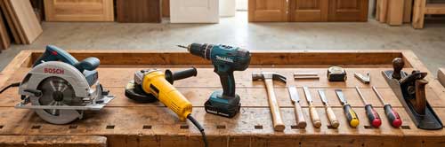 Ferramentas e acessórios para DIY
